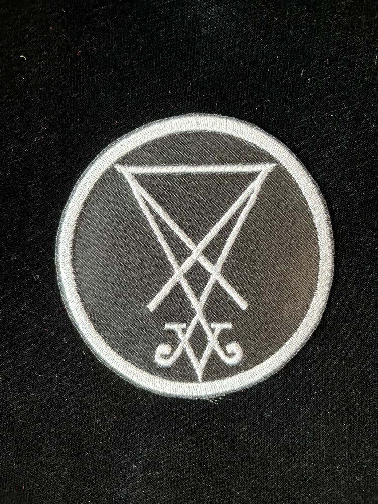 
                  
                    Sigil of Lucifer Patch White on Black 3.5 Inch
                  
                